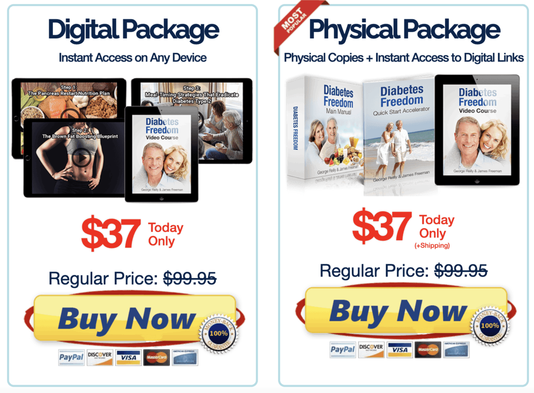 diabetes freedom package